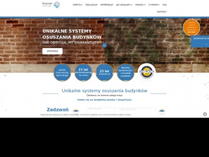 Firma, która wykonuje m.in. osuszanie tynków